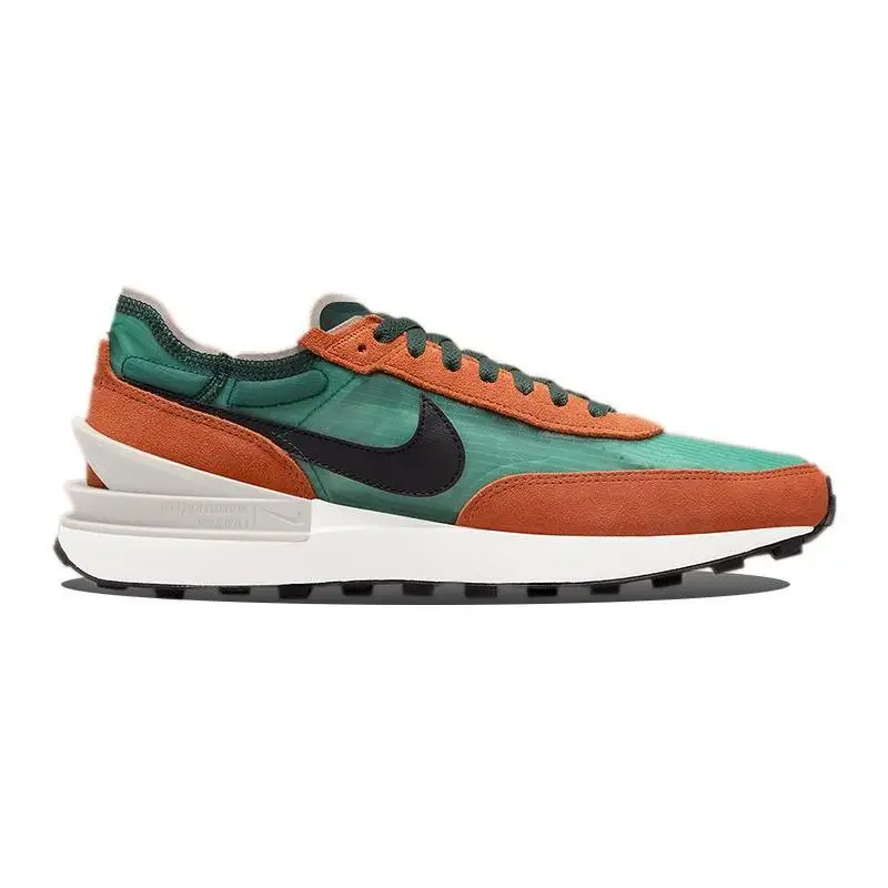 Nike Waffle One SE Pro Green Rush Orange Sneakers shoes DD8014-300 With Original Box