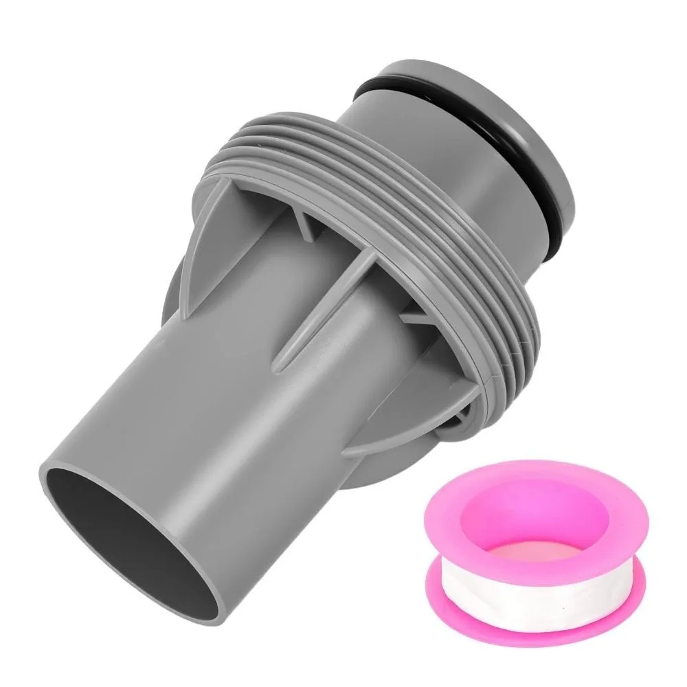 38mm Pool Hose Adapter Leak Resistant Durable Pool Connector Quick Connection ABS Filter Pump Adapter for P6916 Pool Maintenance