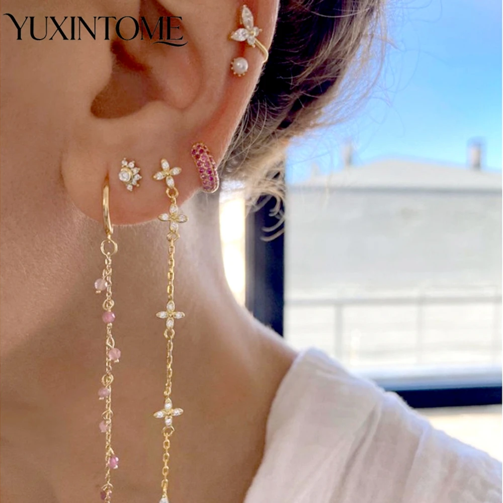 

2025 New Butterfly Design Women's 1 Piece Simple Gold Silver Earrings,Fake Cartilage Clip Earrings Non Fashion Jewelry Gift