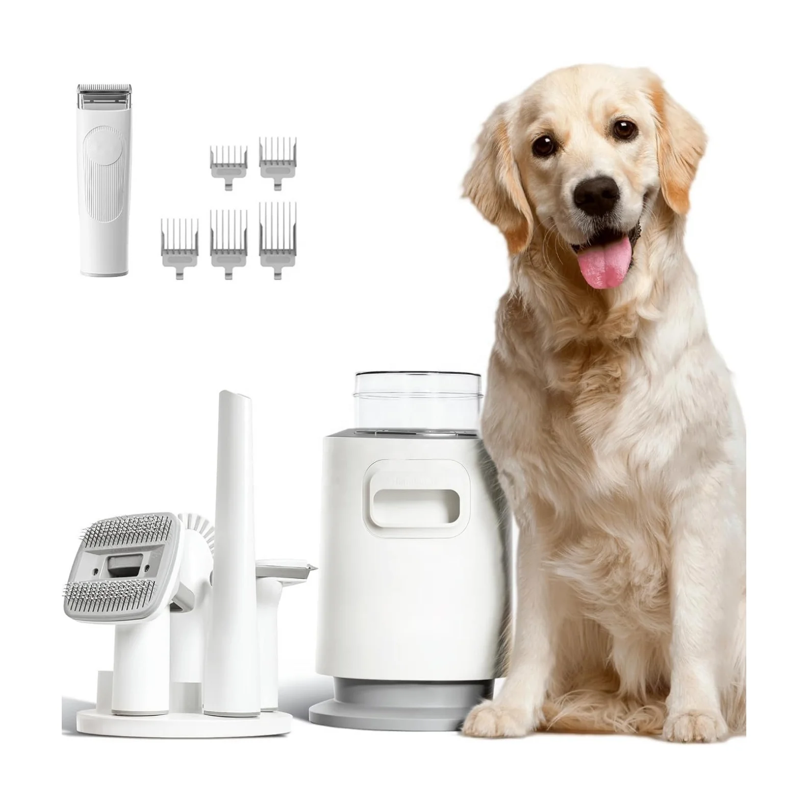 

Набор для груминга и уборки шерсти животных USMILEPET 5 в 1: пылесос для шерсти собак, для ухода и удаления линяющей шерсти, напрямую от производителя