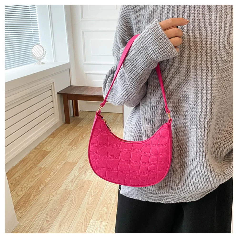 Fashion Women Handbag Solid Color Casual Mini Underarm Bag Female Green Chain Shoulder Pouch Hot sale Ladies Leather Tote Bag