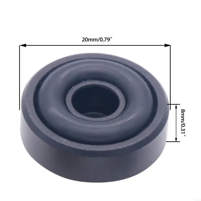 Q5WA Solid Spare Parts Speaker Feet Pad Help Get the Natural Sound Effect Special for Video and Most Kinds Speaker