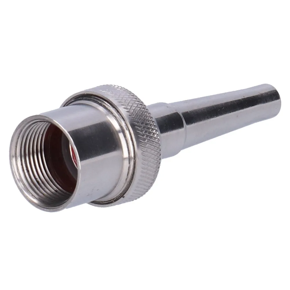 Stainless Steel Fountain Nozzle G3/4 Female Thread Easy Installation Fountain Sprinkler Silver Adjustable