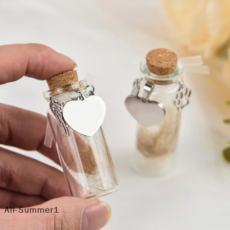 【E】زجاجة تذكارية للحيوانات الأليفة لشعر الحيوانات الأليفة والكلاب والقطط والفراء مع 3 ملحقات فضية حاوية جرة تذكارية للحيوانات الأليفة #4