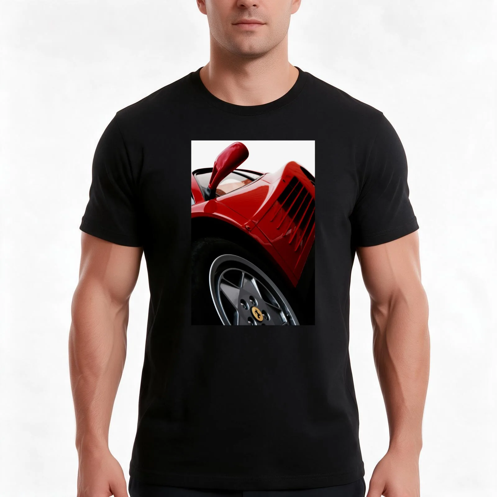 TESTAROSSA ? Thx! T-Shirt, Summer Casual Cotton Tee, Oversized Streetwear Tops, Vintage Graphic Print, Loose Fit Short Sleeve