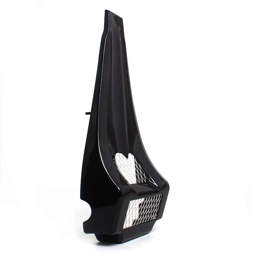 غطاء المبرد السفلي للدراجة النارية للذقن الأمامي لدراجة Harley Touring الكهربائية Road Street Glide 1997-2013 ملحقات