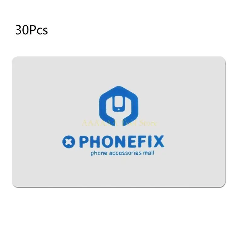 A2BE 30Pieces Handy Plastic Card Pry Opening Scraper for iPad Tablet Repair Tool