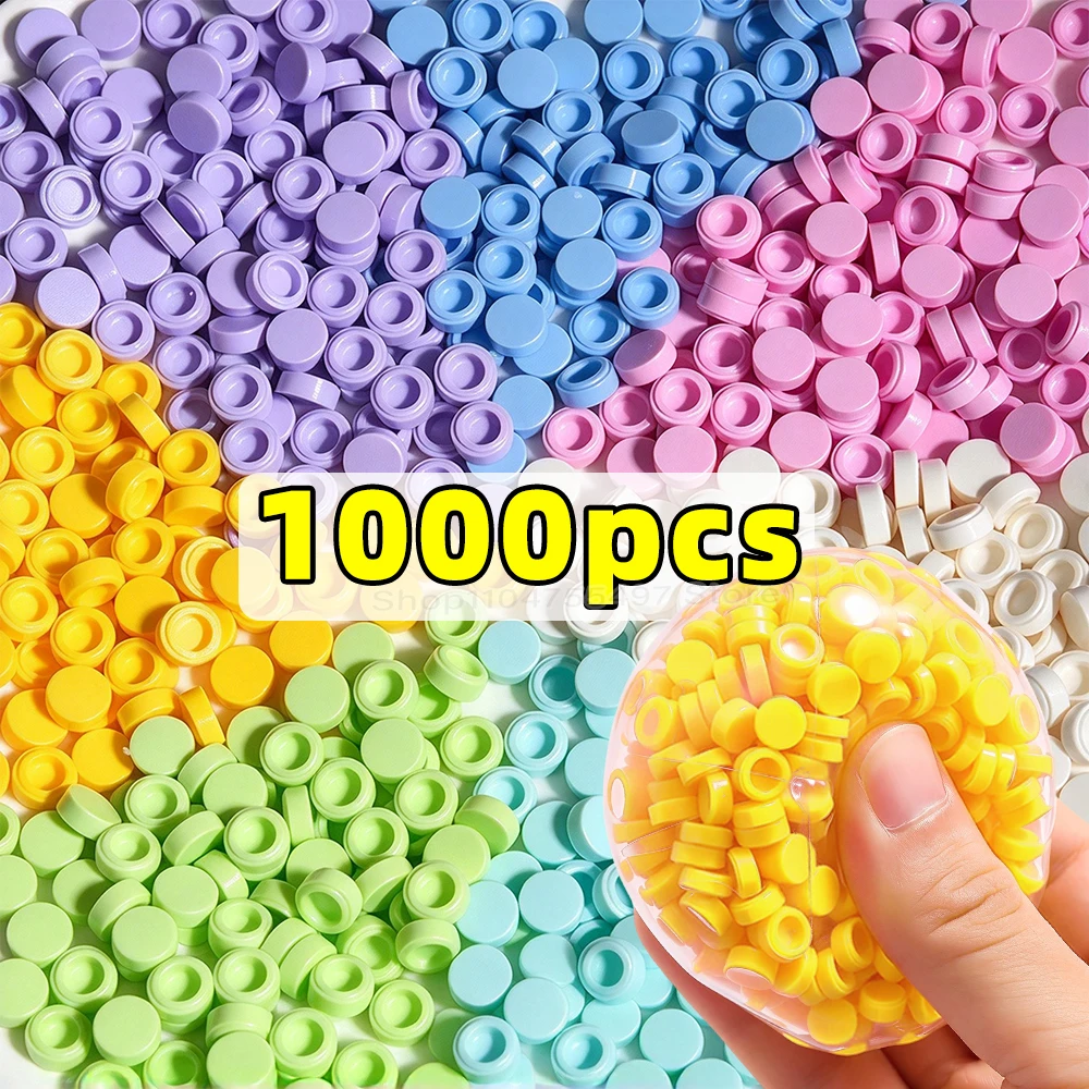 Small Round Granules Beads Filler for DIY Squishy Bobo Ball Plug Bead Squeeze Toy Stuffing Handmade Stress Relief Craft Supplies