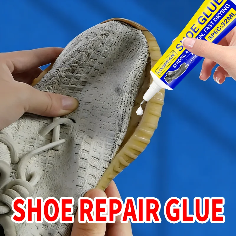 32ml Strong Shoe Glues DIY Repairing Adhesive Universal Waterproof Shoe Sealers for Sneakers Boot Leather Fast Repair Glue