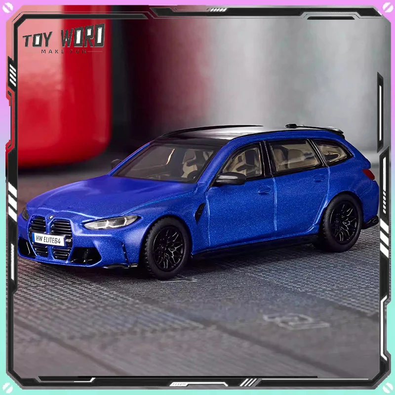 

New Hot Wheels Striped Cars Model Elite BMW M3 Touring Travel Edition Tile Jar Cars Custom Alloy Car Kid CollectionToys Gifts
