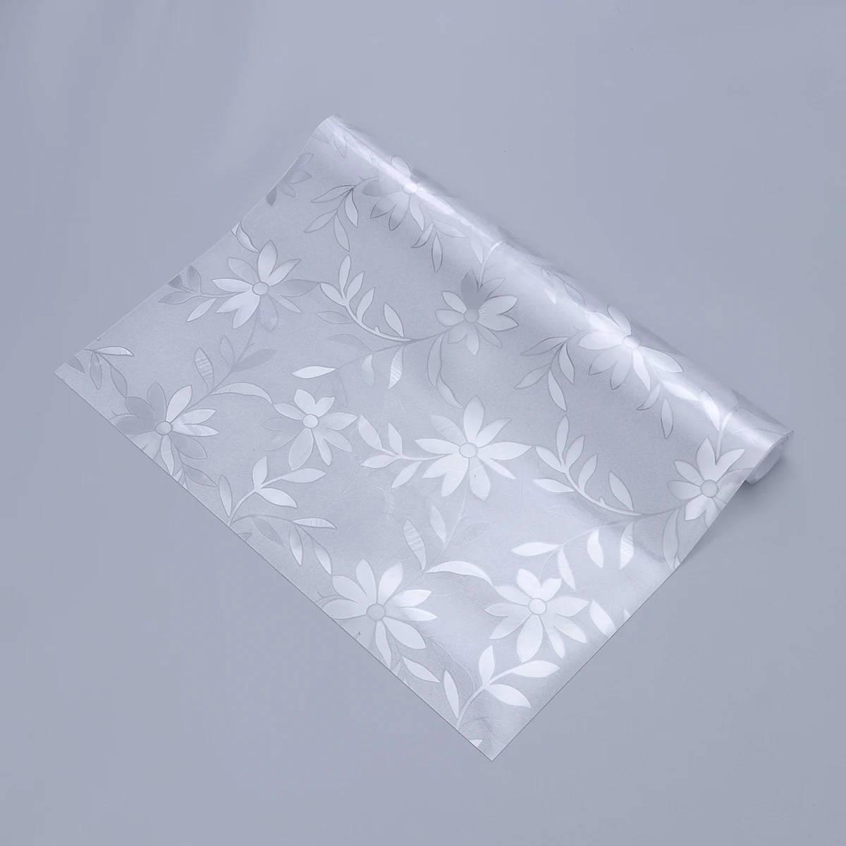 

80cm PVC Glass Waterproof Thermal Insulation Plastic Tablecloths Coffee Mats Matte Daisy PVC Sheet Mat