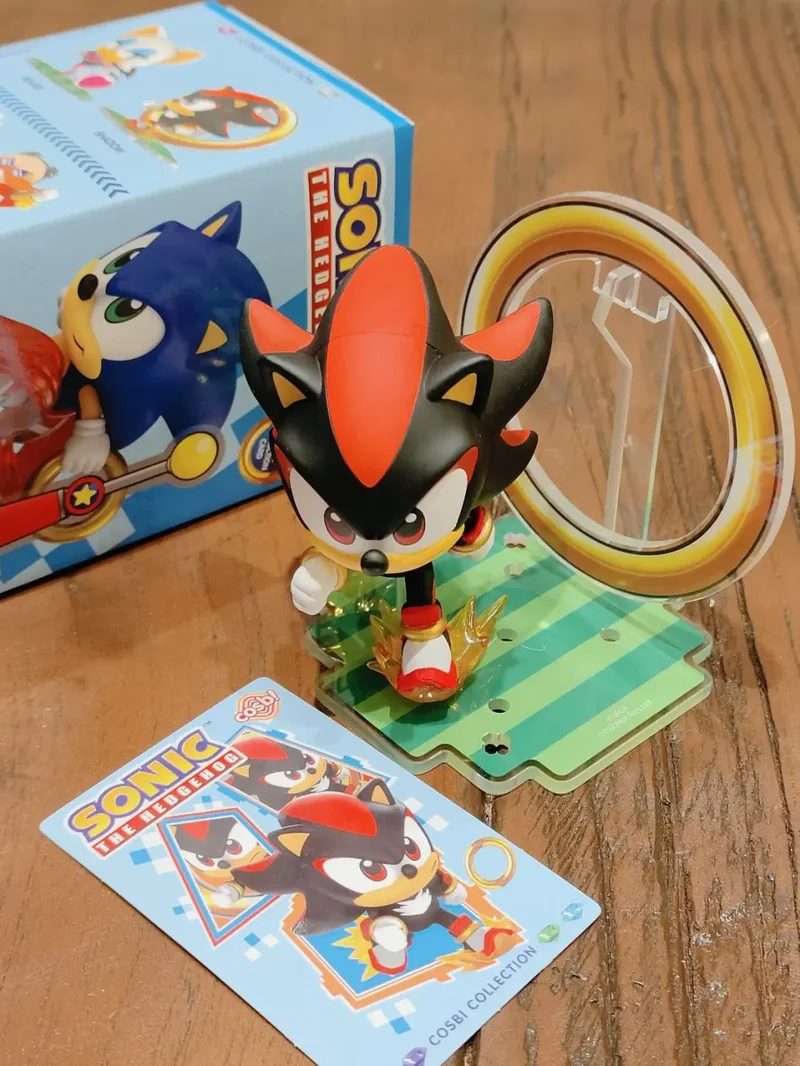 

100% Genuine Hot Toys Cosbi & Sonic Sega Sonic Blind Box Model Miniature Action Figure Sonic Anime Figures Mystery Box Gift Toys