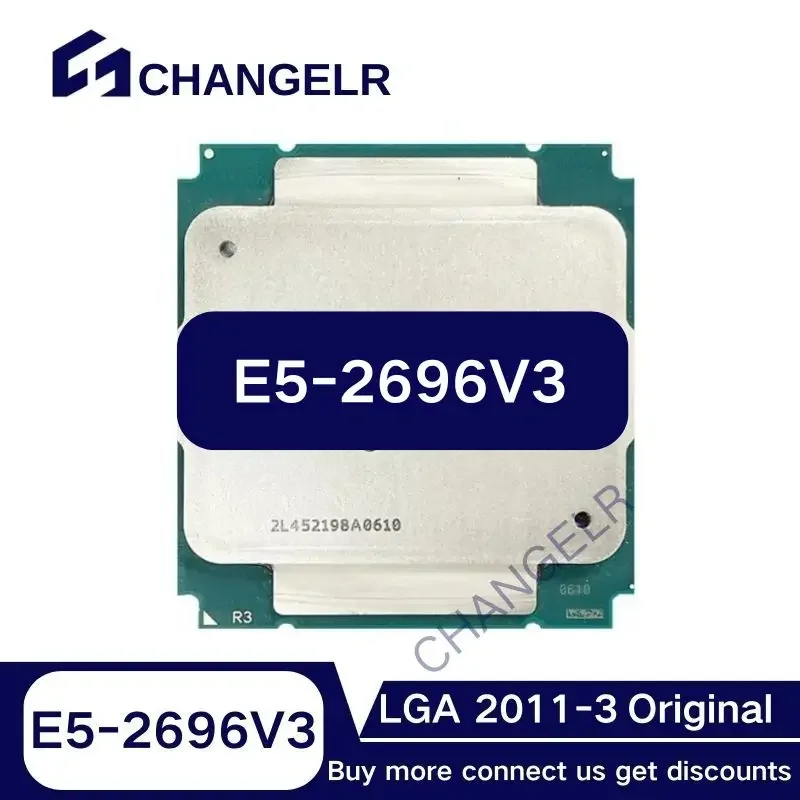 E5-2696V3 SR1XK LGA2011-3 18Core 36 ulir 22NM LGA 2011-3 E5-2696 V3 E5 2696 V3