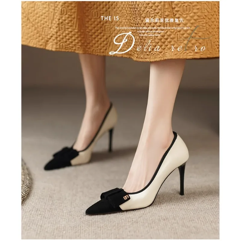 

2024 Women Elegance High Heels Pumps Wedding Bridal Stiletto Women Heels Lady Scarpins Office Party Shoes Women Pumps