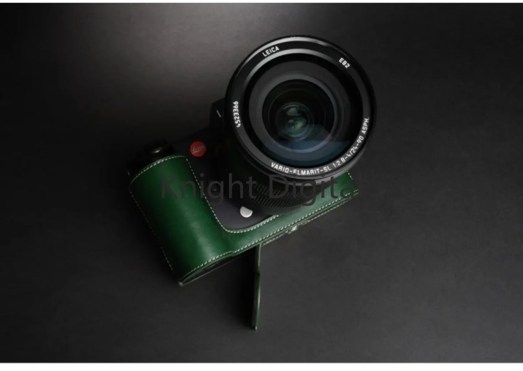 حقيبة كاميرا من الجلد الطبيعي الأصلي غطاء حماية قاعدة حزام الكتف حزام الرقبة لـ Leica SL Typ601 SL2 SL2S حقيبة ظهر للكاميرا