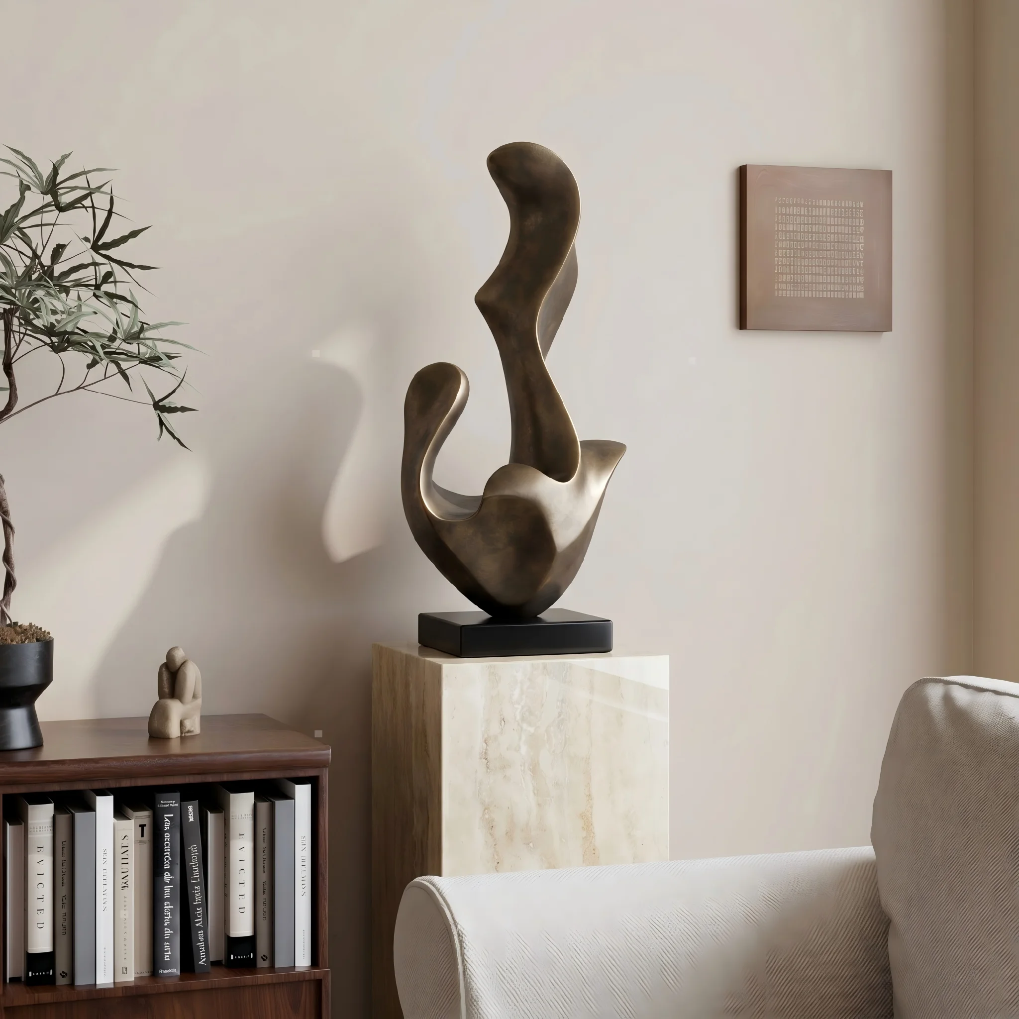 Modern Abstract Fiberglass Scu - огляд і ціна Art Craft Hotel