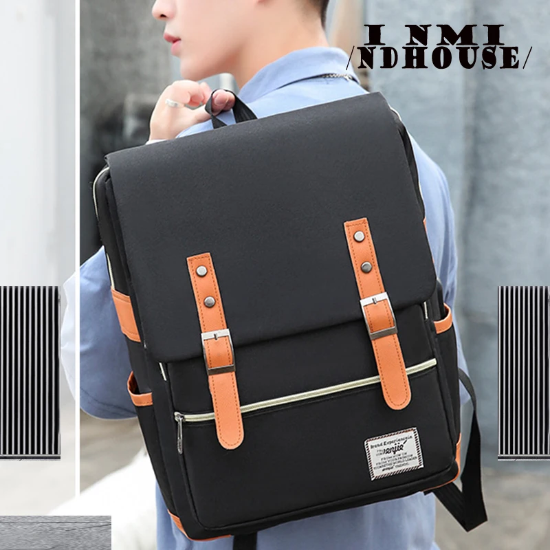 Travel Men 15 inch Laptop Backpack vacuum compression Backpack Business Large Capacity school Backpack expand outdoor backpack