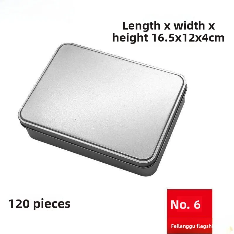 厚みのあるアルミニウム合金製長方形収納ボックスポータブル旅行用密封防湿茶葉ボックスキャリーオンオーガナイザーボックス