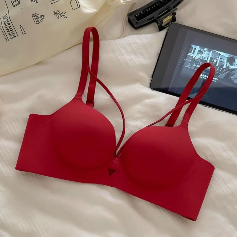 บราดันทรง 3/4 คัพ ระบายอากาศดี ลายเสือดาว สำหรับผู้หญิง ป้องกันการหย่อนคล้อย ไร้ตะเข็บ ชุดชั้นในแบบเว้าลึก ไร้โครง บราเว้าลึกสำหรับสาวๆ