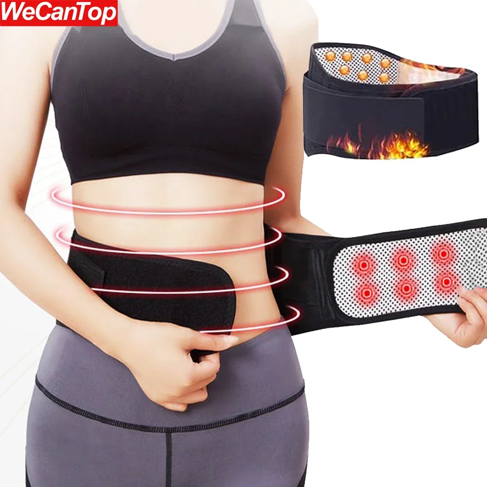 

1PCS Self-Heating Magnetic Back Waist, Heat Magnetic Waist Support Belt for Pain Relief Lower Back Pain and Lumbar Support