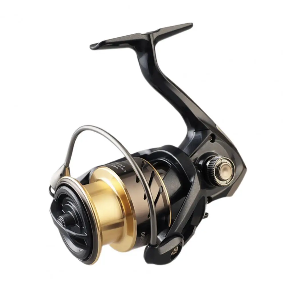 Strong Braking Force Fishing Reel Lightweight Spinning Reel with Die-casting Handle for Freshwater Fishing 4+1 Metal Bb 5.2 1