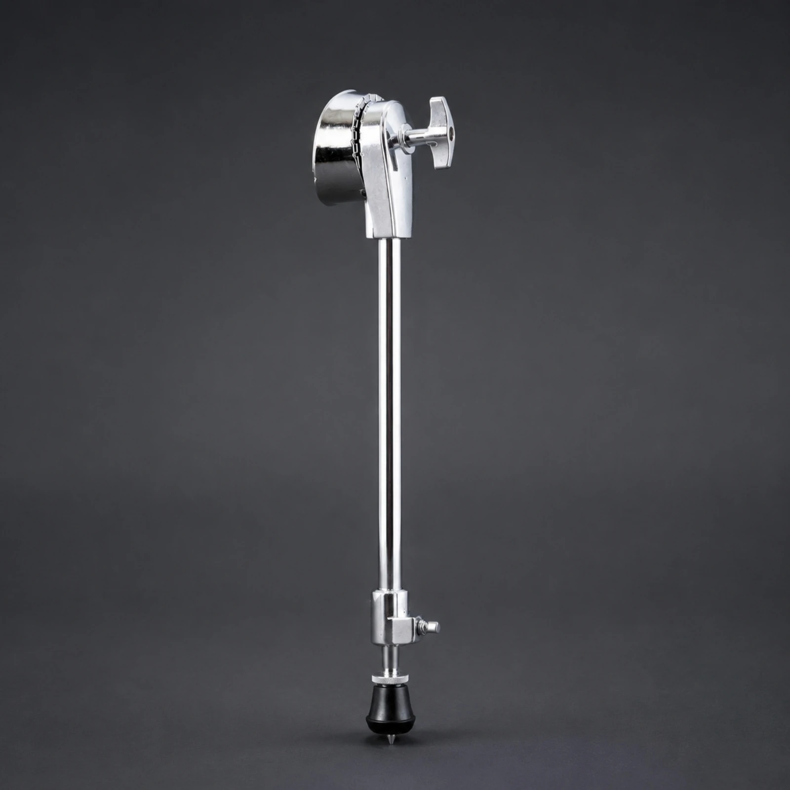 Adjustable Drum Leg Polished Metal Bass Drum Leg Bracket Mount with Rubber Feet Universal Compatibility Wear-Resistant