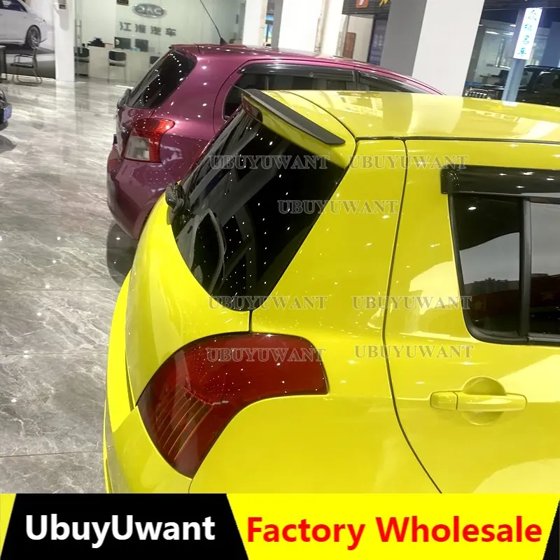 UBUYUWANT MINI SPOILER EXTENSION para SUZUKI SWIFT SPORT 2005-2015 SPOILER de alas de techo trasero accesorios de coche
