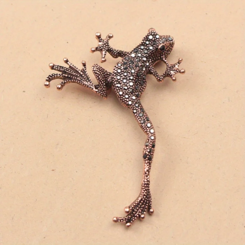 Fashion Retro Personality Gecko Lizard Brooch Women Accessories Goth Dress Pin Accessories