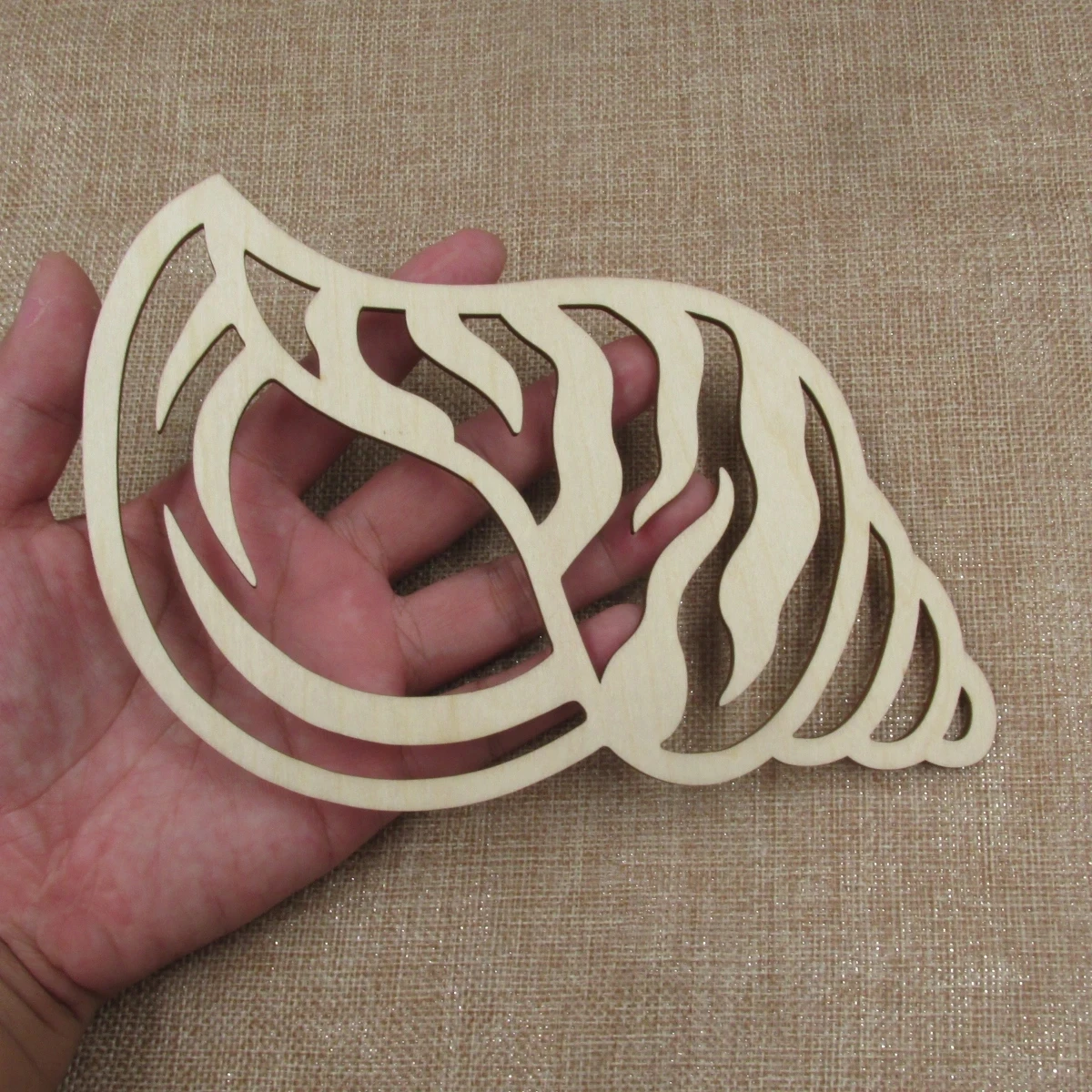 5,1–20,3 cm dick, unlackiert, blanko, Holz, unter dem Meer, Tier-Dophin-Laser, ausgeschnitten, Holzform, Bastelbedarf, Holzhandwerk-Ausschnitt – Detail 34