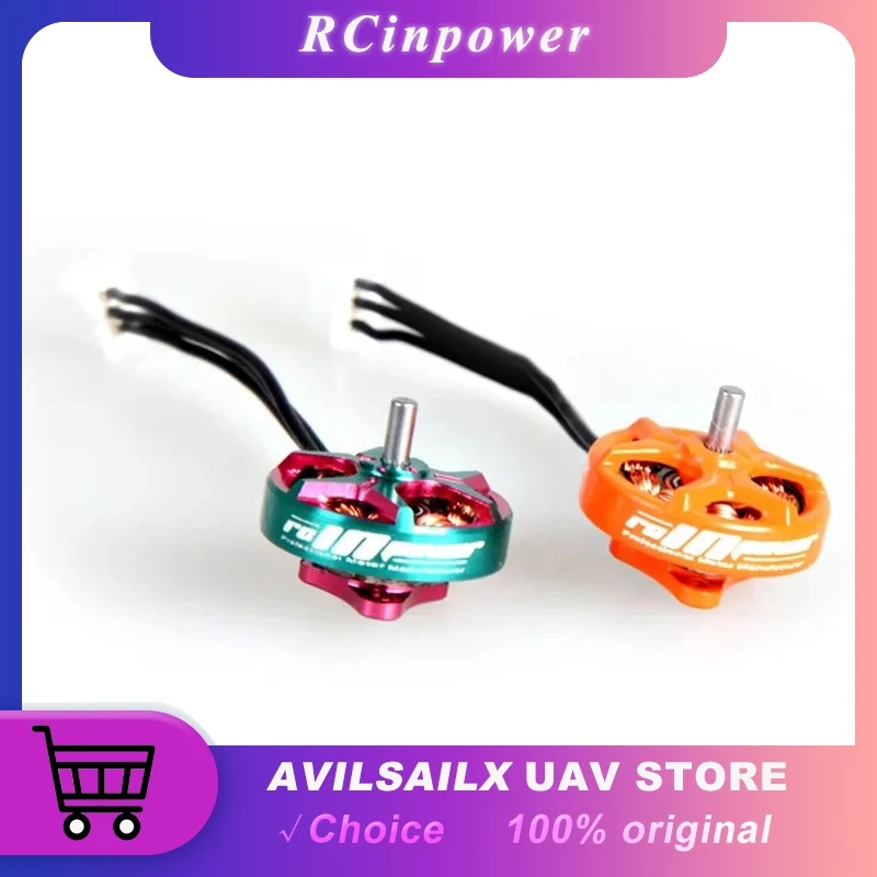 محرك RCinpower GTS V3 1002 بدون فرشاة، 14000KV 19000KV 22000KV خيارات متعددة لطائرة Micro FPV بدون طيار وكوادكوبتر