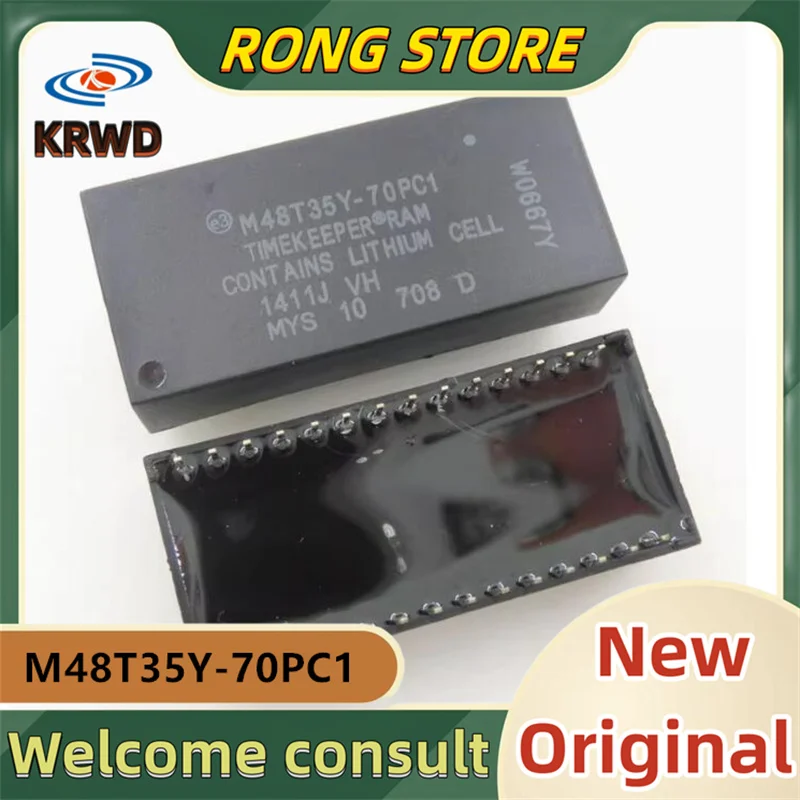 

M48T35Y-70PC1 Новый оригинальный M48T35Y M48T35Y-70 DIP28