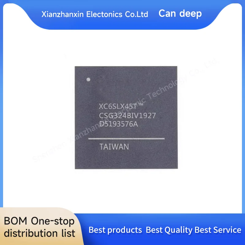 

1PCS/LOT XC6SLX45T-CSG324 XC6SLX45T BGA324 Programmable logic chips in stock