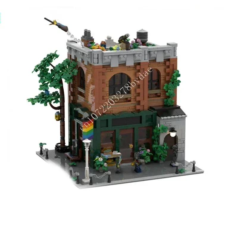 8455 PCS City Collection MOC Puzzle StreetView Architecture Holiday Creative Birthdayal Assembly Christmas Gift for Kids Ages