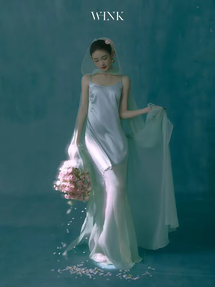 

Spring Atmosphere Cold Girl Dress Personal Art Photo Costume Studio New Arrival Ethnic Women's Clothing Spring 2026
