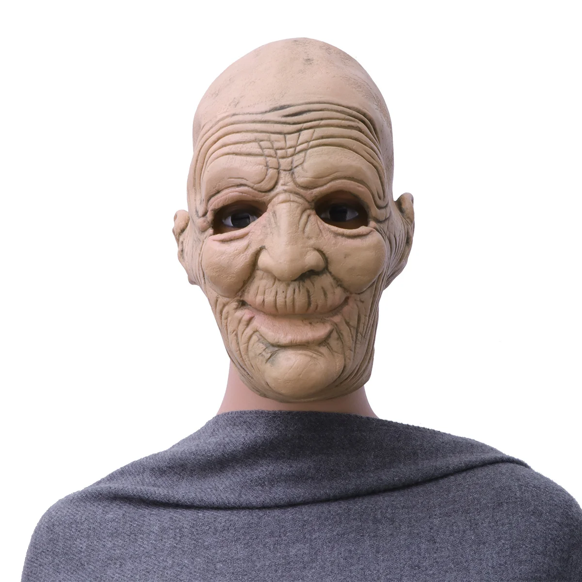 Máscara de diseño para mujeres mayores, duradera, cómoda, disfraz de fiesta de miedo para Halloween, mascarada, cara de Terror, Halloween