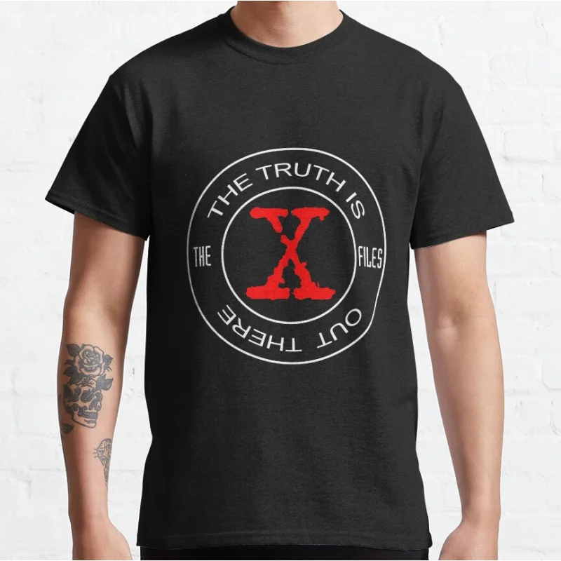

80s vintage Alien sci fi tv series The X-Files Trust No One Graphic T Shirts large size Adult S-6XL