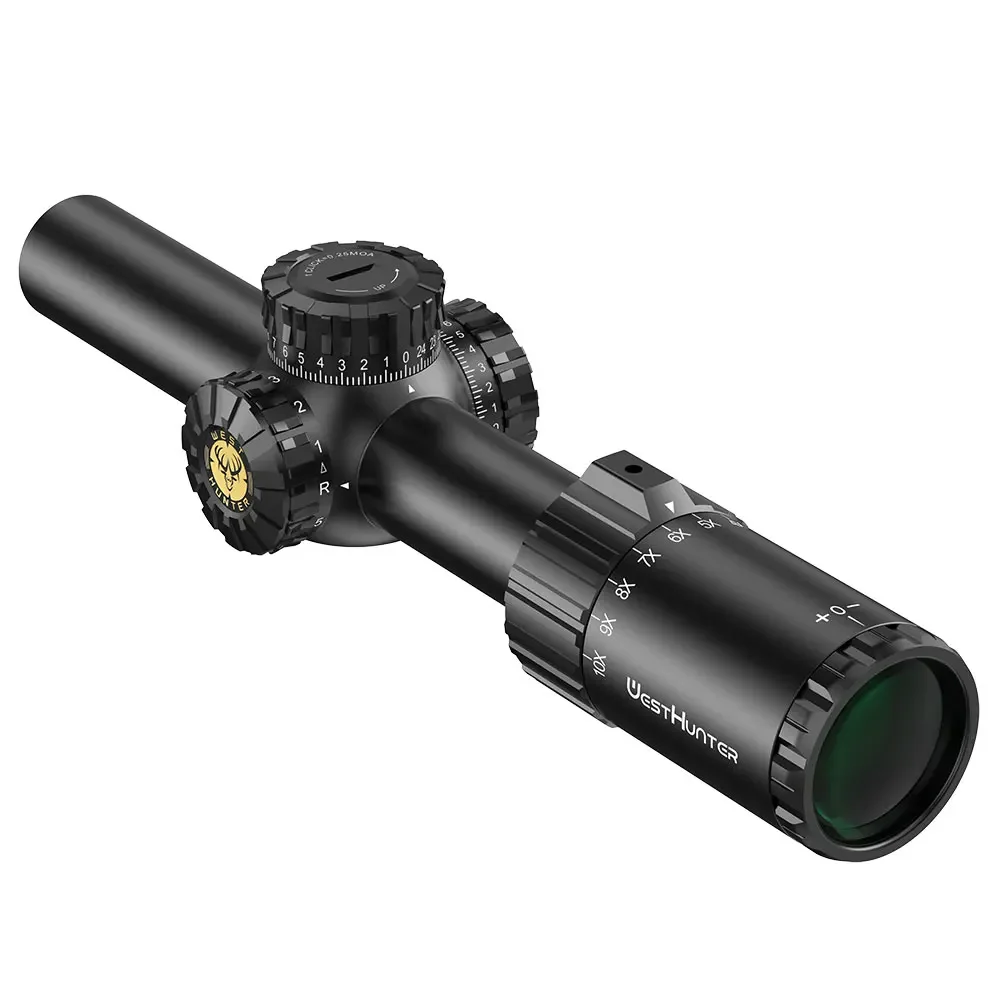 Imagem -03 - Westhunter-hunting Riflescope hd Gen2 Escopo Compacto 110x24 ir Vistas Ópticas Lpvo Iluminação r g Retículo 4moa