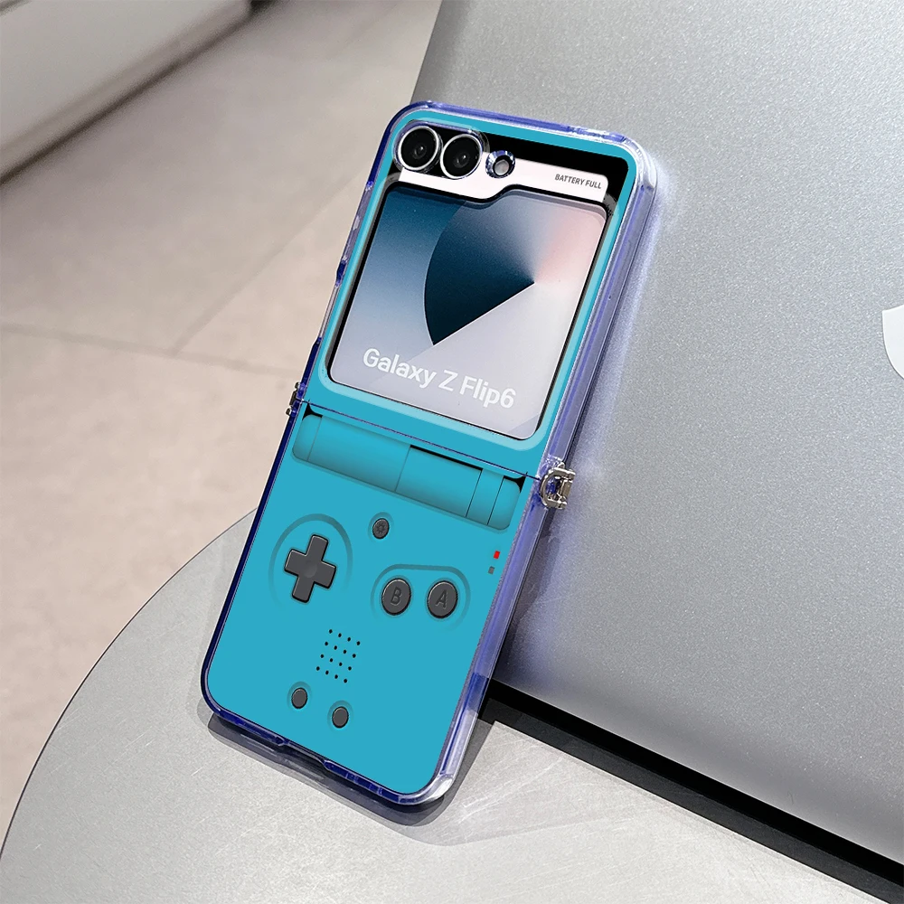 Classic game console Metal Connector Phone Case for Motorola Razr 40 50 60 Ultra Candy Color Soft TPU Cover - view 2