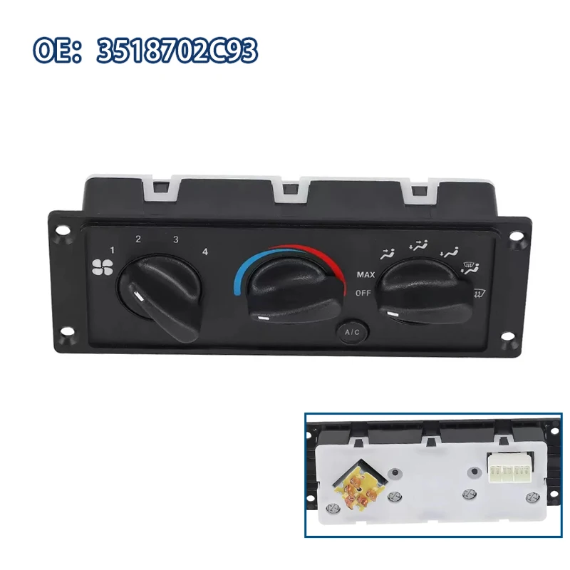 3518702C93 3518702C9 Módulo de control del calentador de CA Panel de control de temperatura para internacional 5500i 5600i 5900i 9100 9200 9400 9900