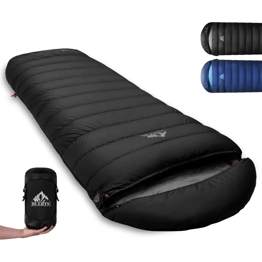 

Down Sleeping Bag for Adults. 680FP Ultralight Portable, Backpacking Sleeping Bag for Hiking, Camping, Mountaineering
