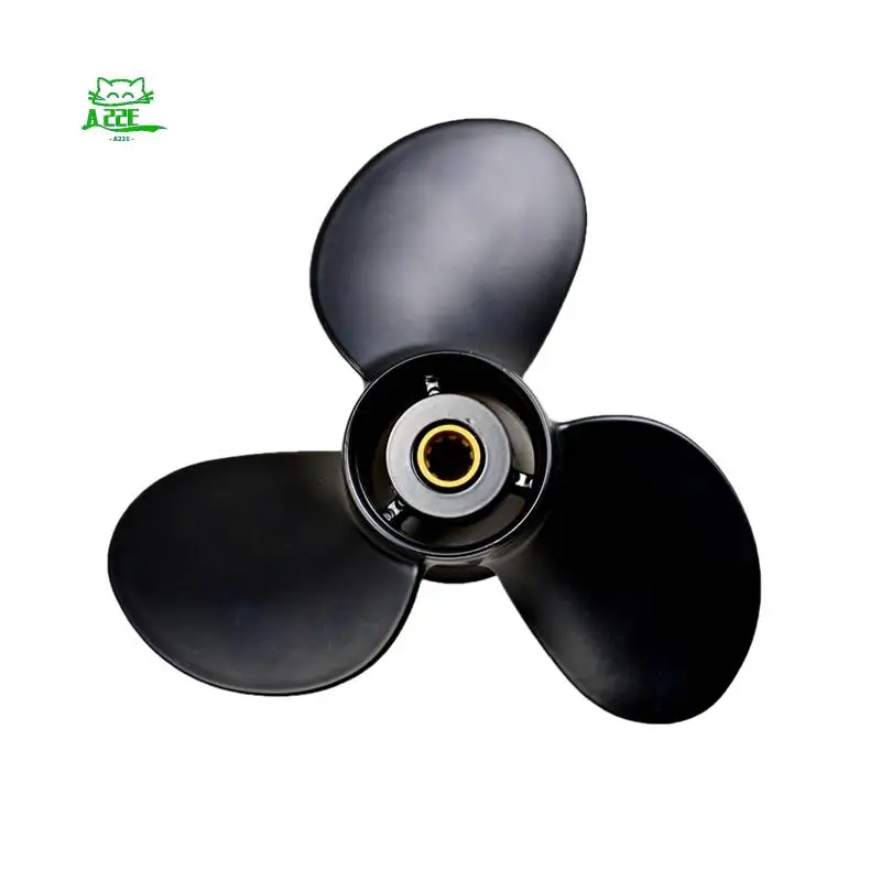 

A22E-Outboard Propeller 9 1/4X10 58100-93733-019 For Suzuki 8 9.9 15 20 HP Motor, 3 Blade, 10 Spline, Marine Parts Accessories