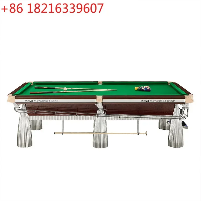 Middle Eight Standard Billiard Room Clubhouse Commercial Billiard Table Steel Warehouse