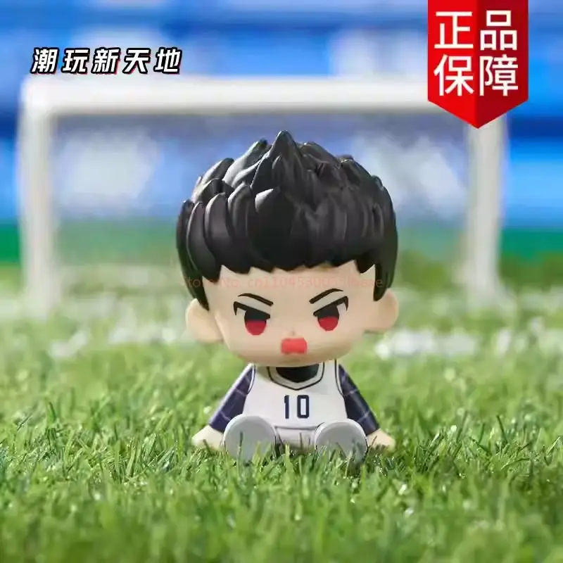 In Stock Genuine Blue Lock Sitting Posture Blind Box Figure Chigiri Nagi Cute Desktop Ornament Doll Collection Trendy Gift Toys view 5