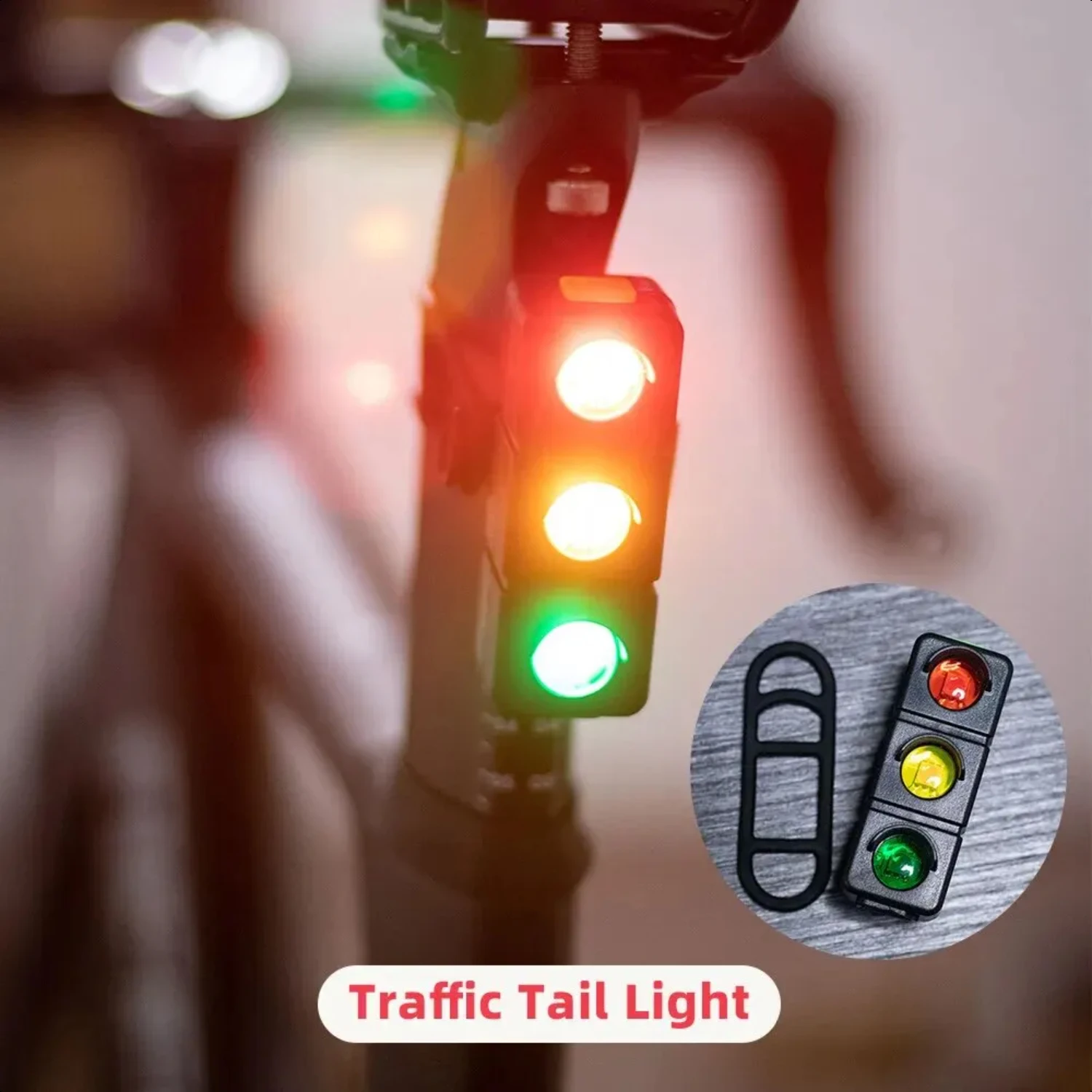 Bicycle Taillight Multi Lighting Modes USB Rechargeable  Bike Light Flash Tail Rear Lights  Mtb Bike Seatpost