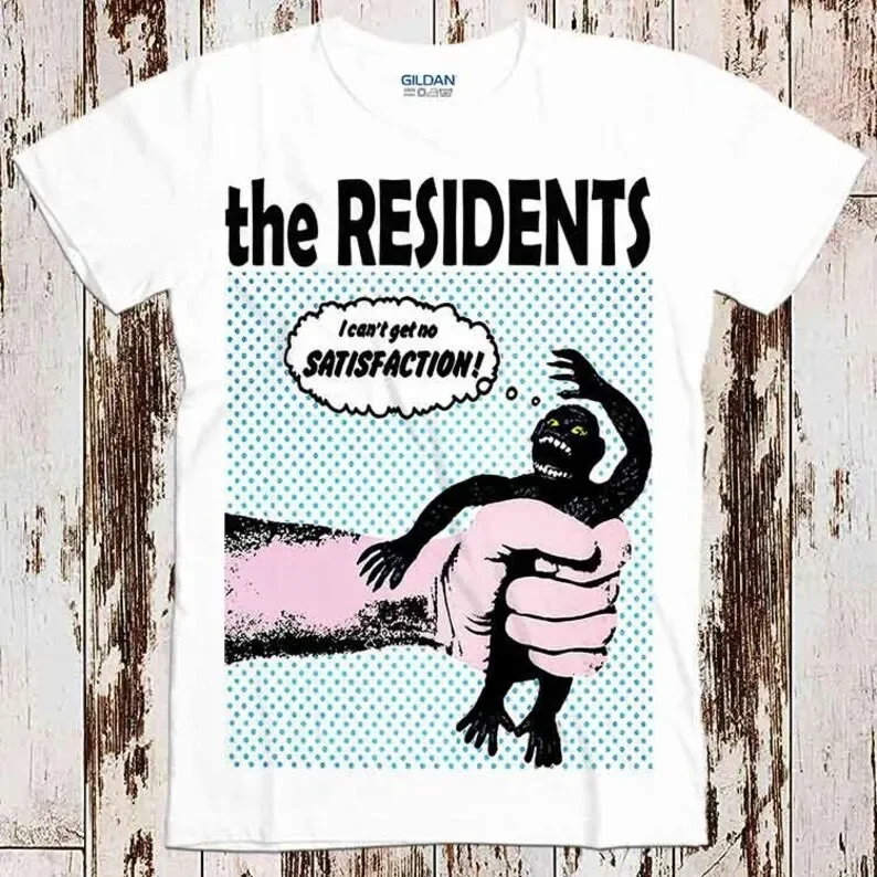 The Residents Satisfaction T-Shirt Top Tee Retro Punk Vintage Unisex Ladies 8217