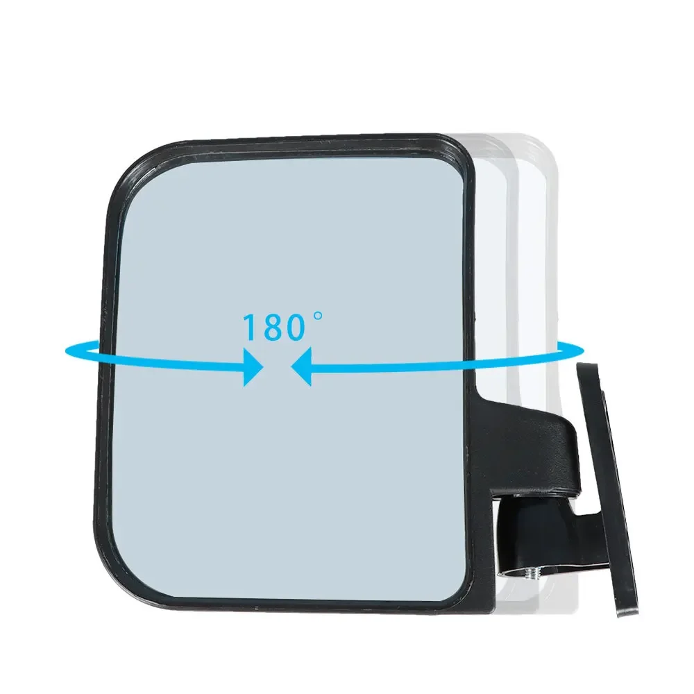 Side Mirrors With Led Turn Signal Light Rear View Mirrors For EZGO Golf Cart