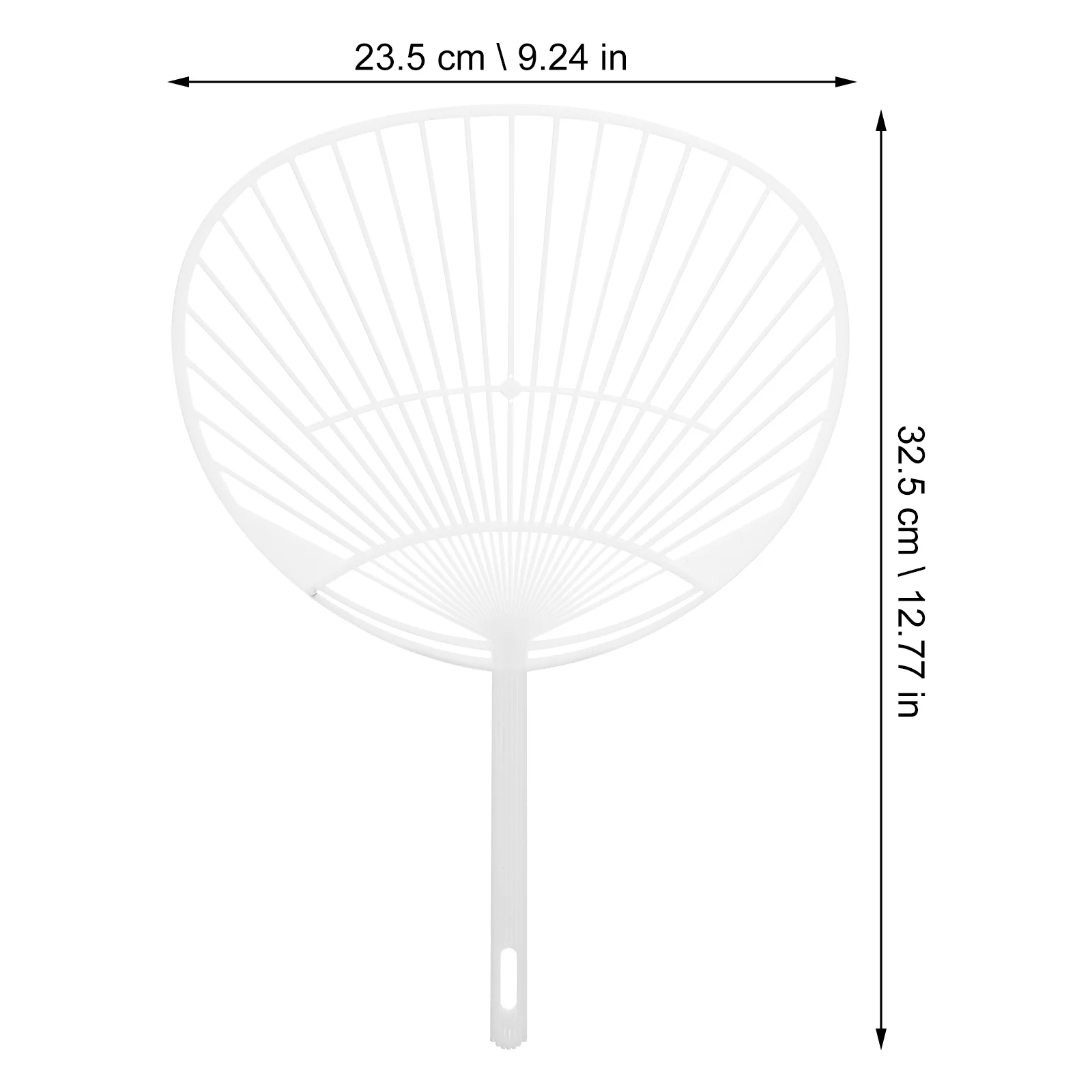 20pcs Plastic Fan Framework Hand Held Fan Making Supplies Diy Crafts Kit Decorative Fans Traditional Flat Fan Home Decor