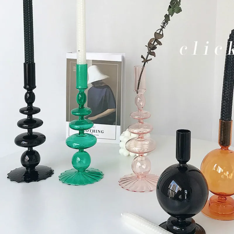 

Стеклянные подсвечники, подсвечники, подсвечники для домашнего декора, центральные части стола для свадьбы, годовщины, новоселья, вечерние MJ72217