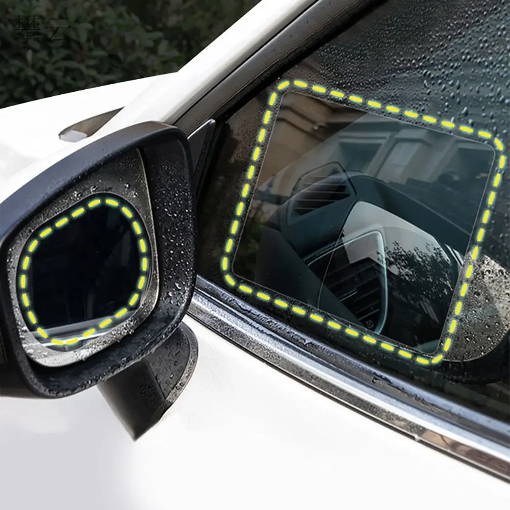 Car Glass Hydrophobic Nano Coating Rain Repellent Spray Windshield Mirror Waterproof Anti-Fog Protective Liquid Car Detailing