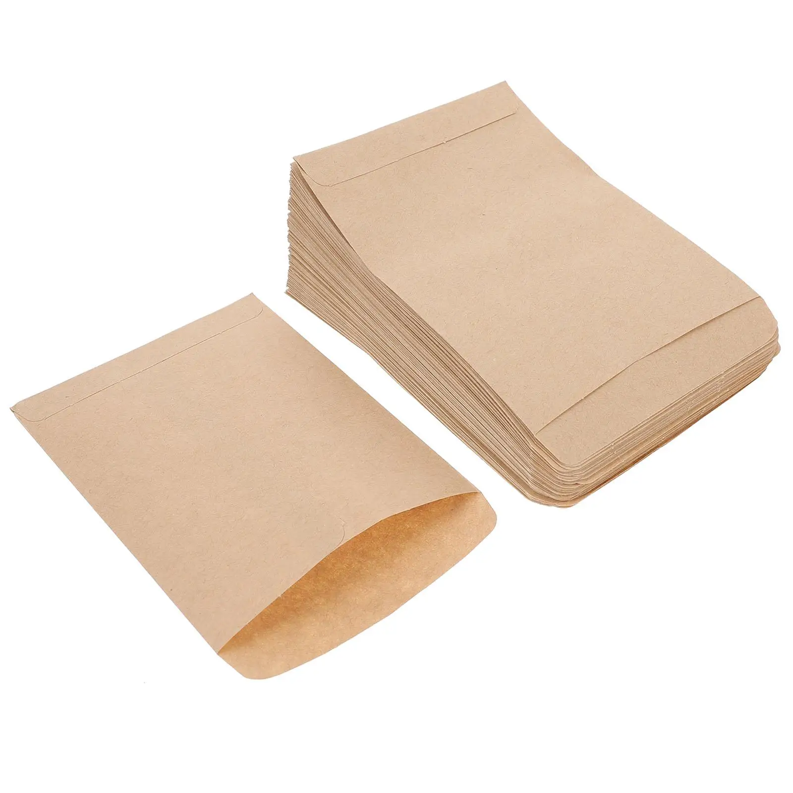 

100pcs Seed Bags Paper Packaging Storage Envelopes Merchandise Storing Corn Vintage Garden Pouches